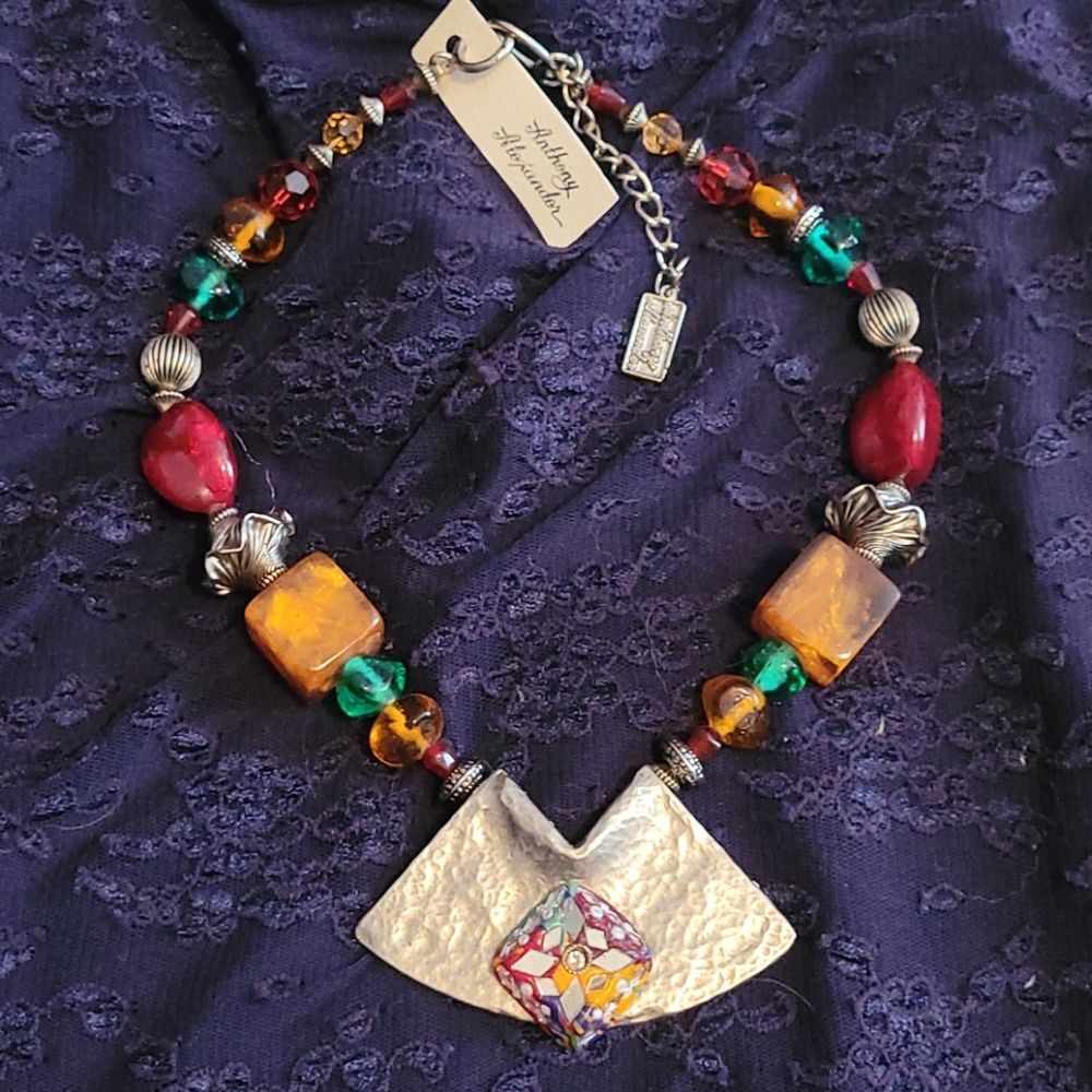 NWT Artisan Crafted Necklace - Made in USA
